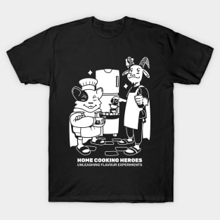 Home Cooking Heroes Unleashing Flavour Experiments T-Shirt